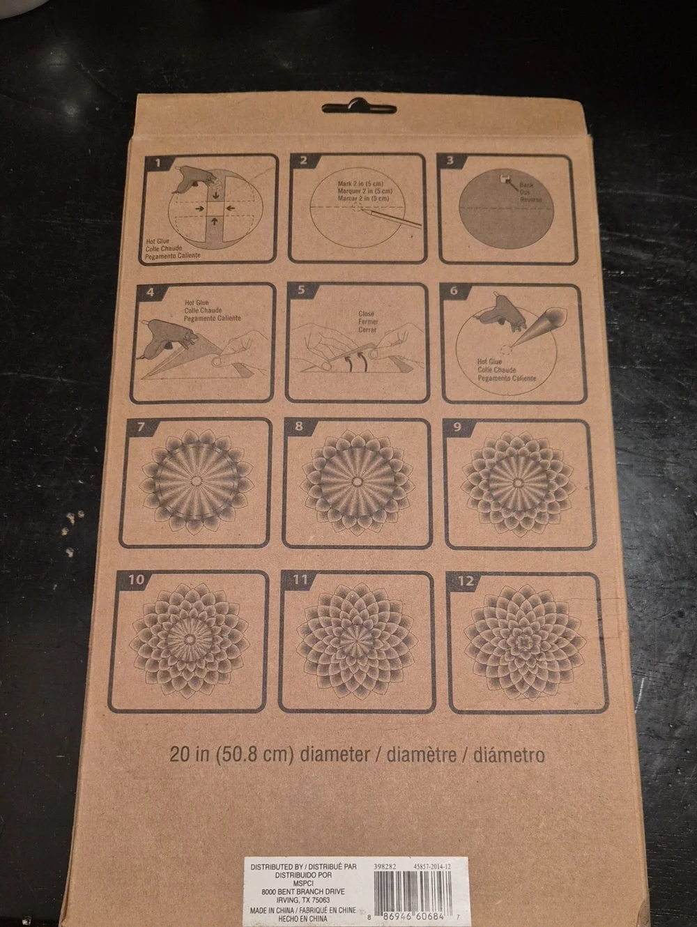 Recollections paper wreath
