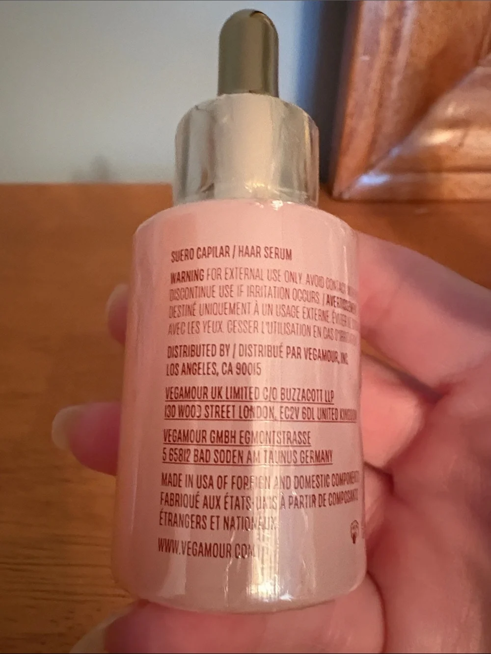 Vegamour gro hair