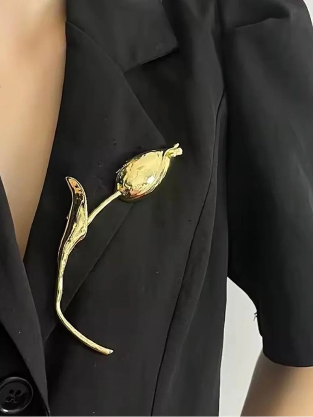 Anthropologie elegant gold
