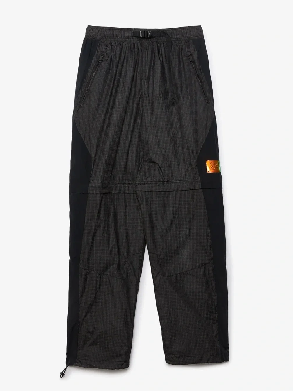 Jordan Engineered For Flight Black Convertible Cargo Pants Techwear Ripstop Med