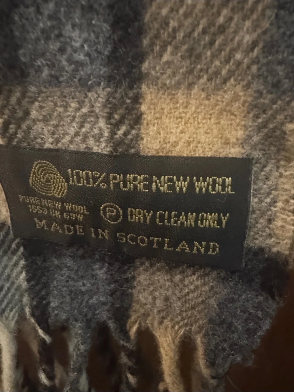 Made In Scotland soft plaid