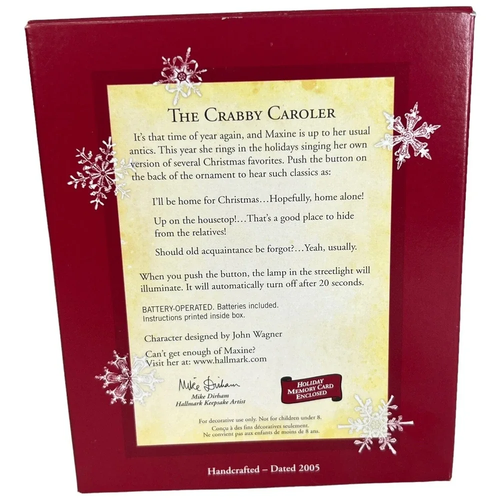 Hallmark keepsake ornament