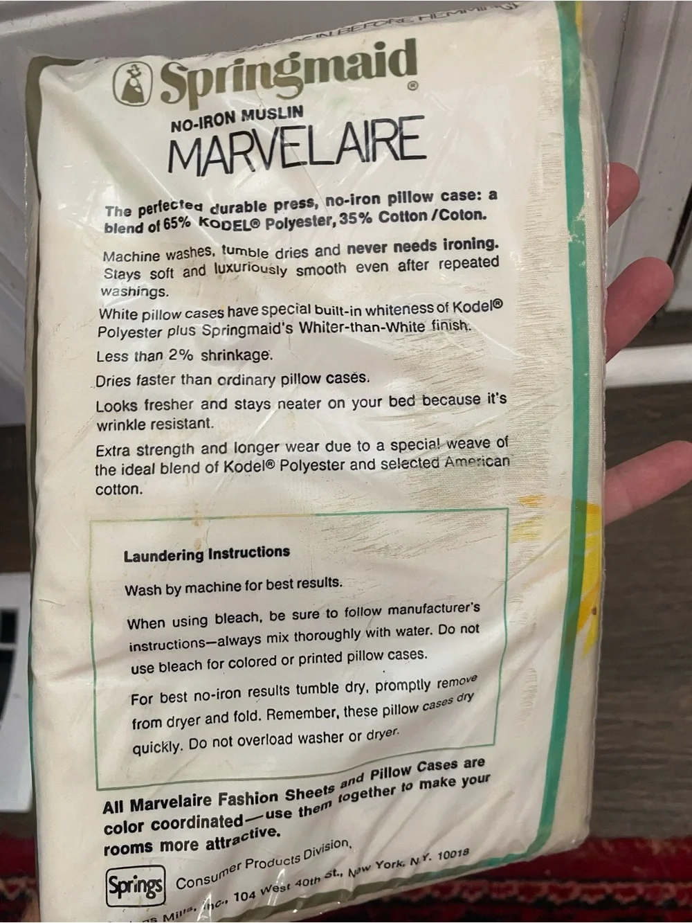 Springmaid non iron