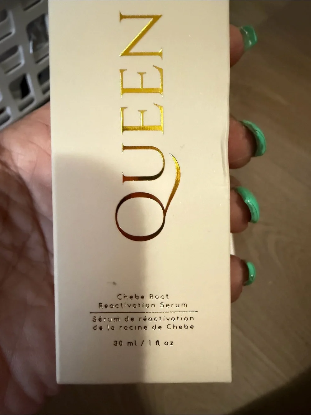 Queen White & Gold Hair Treatment Trio - Nourishing Mask Set