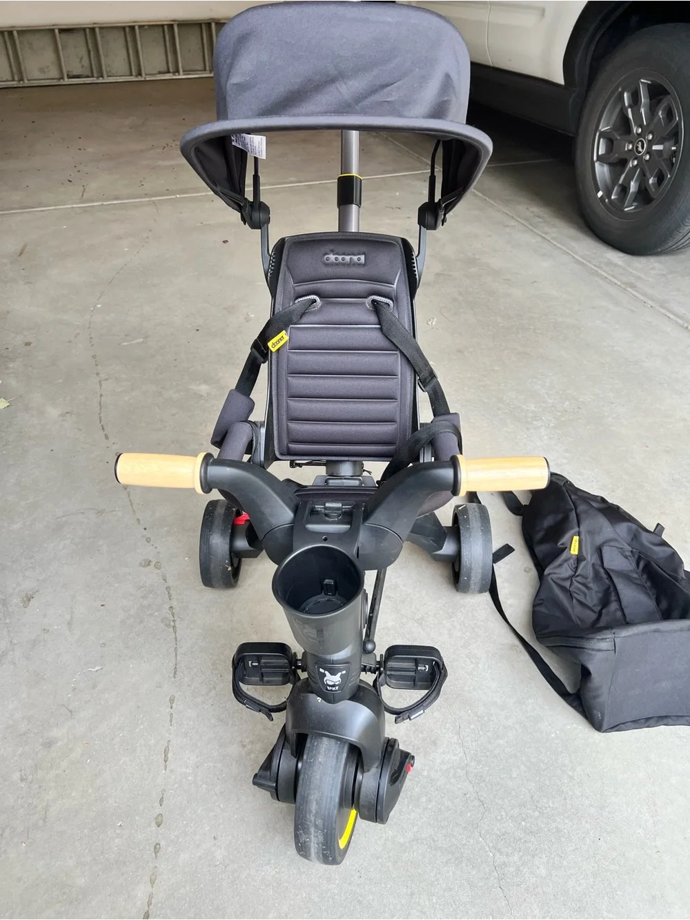 Doona ride push