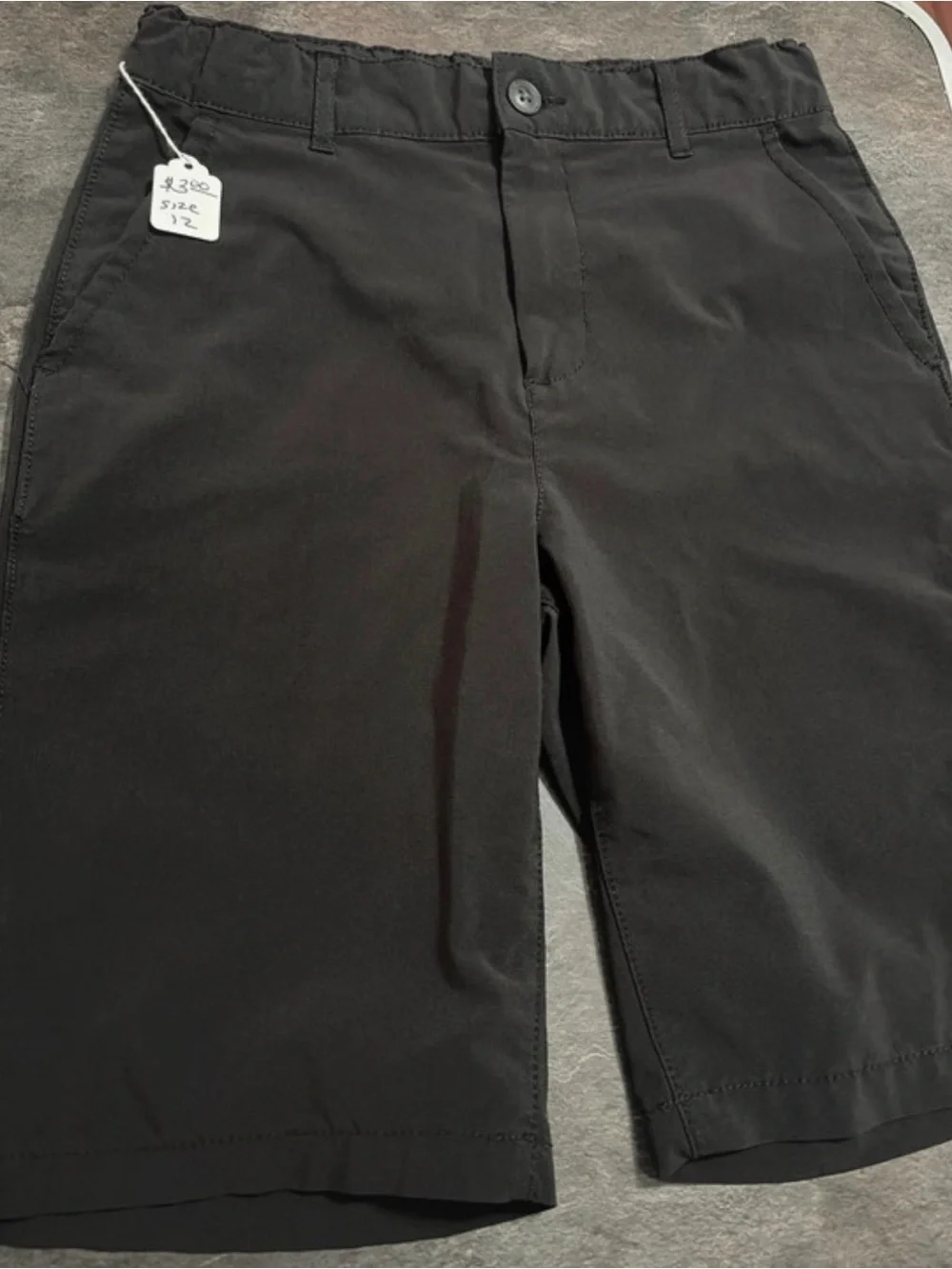 The Children's Place Black Kids' Stretch Chino Shorts