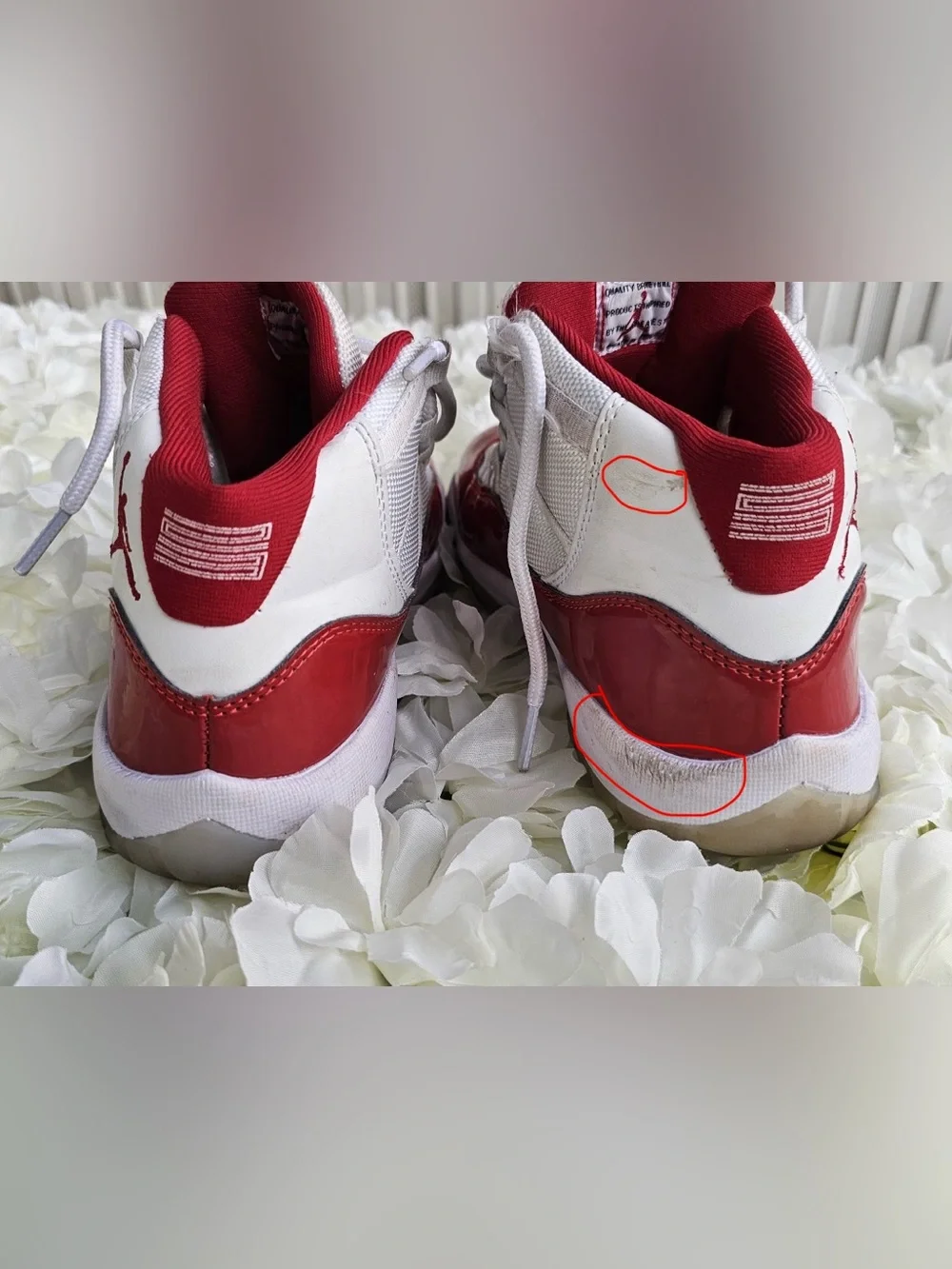 Jordan appear glossy flash