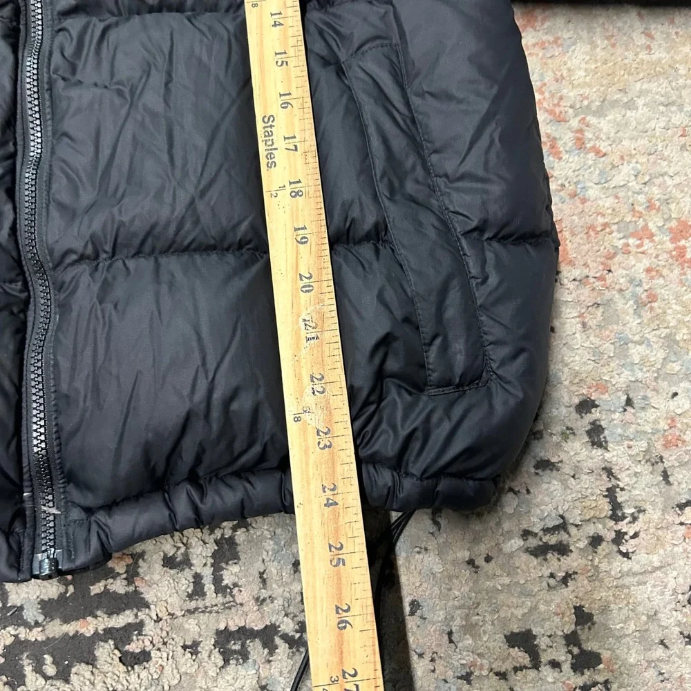 The North Face measurements pit