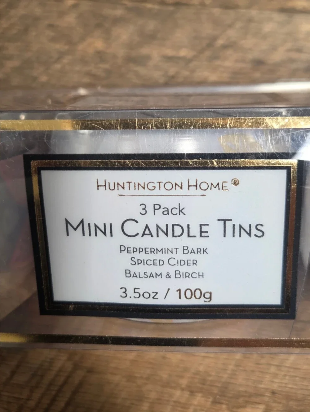 Huntington Home three scented