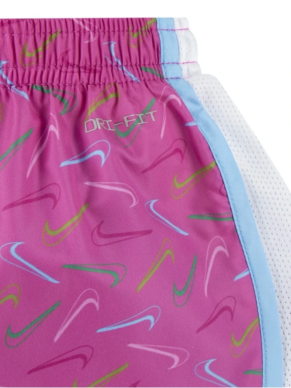 Nike swoosh print shorts