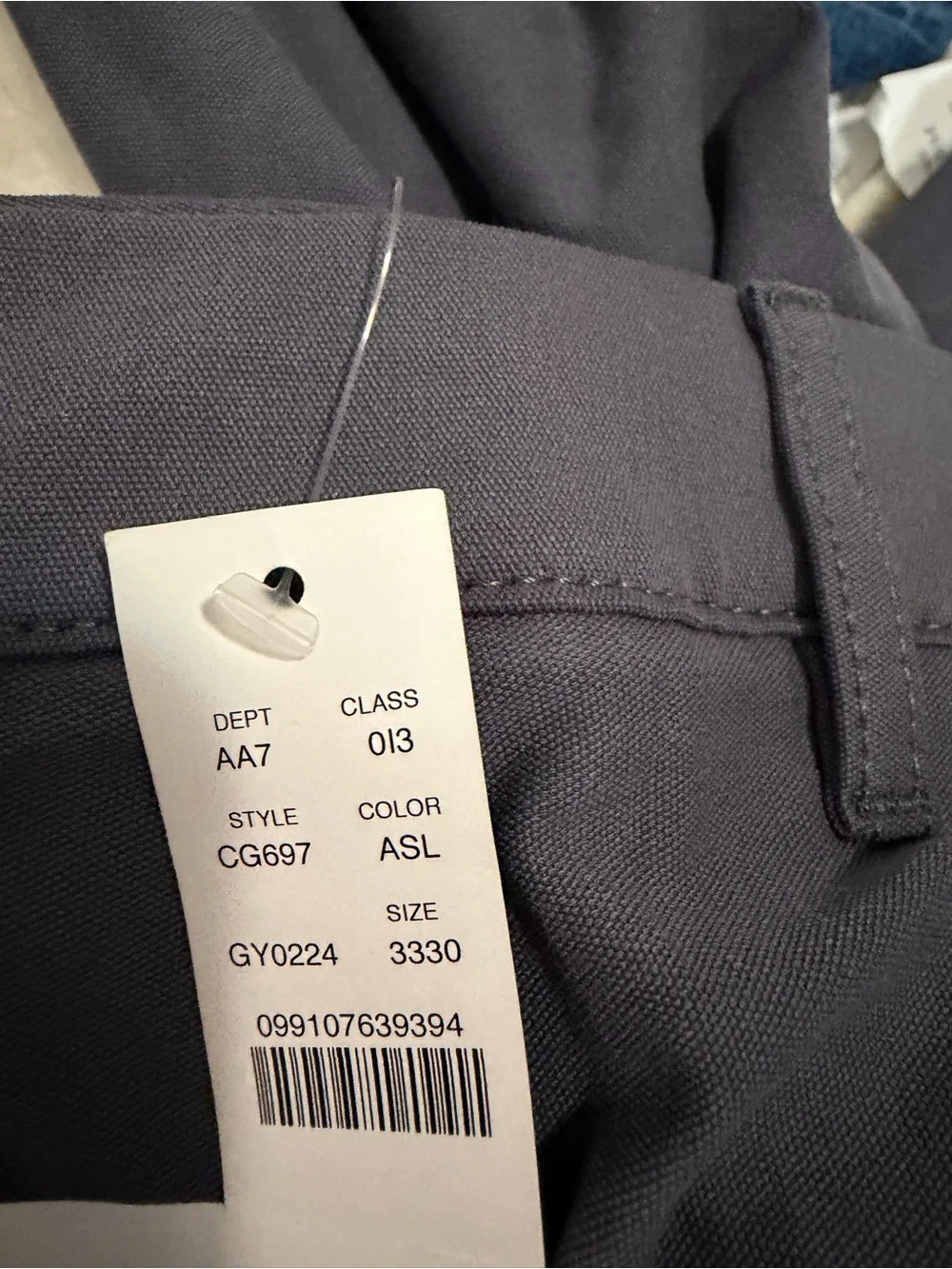 J. Crew some discoloration