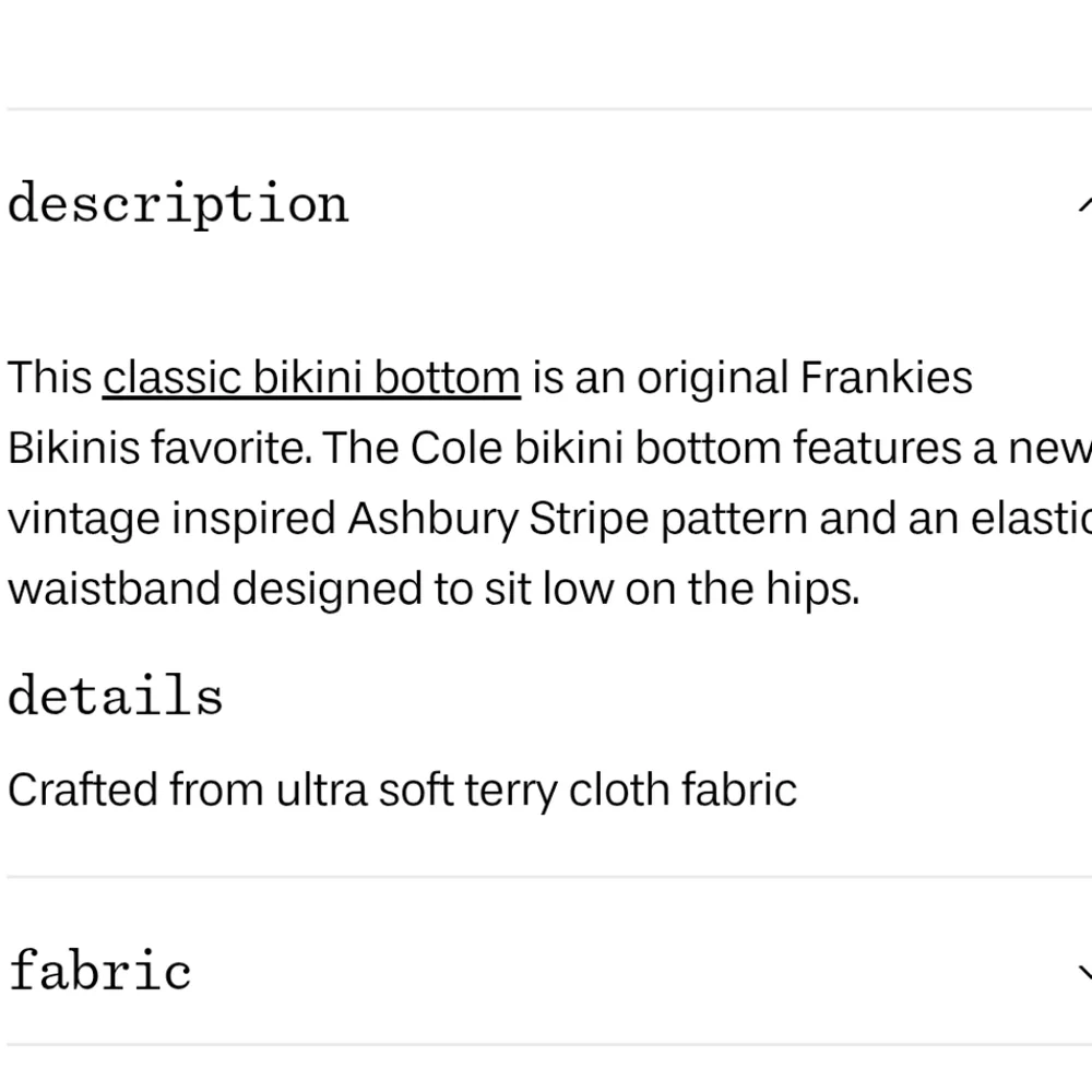 Frankies Bikinis chic bikini