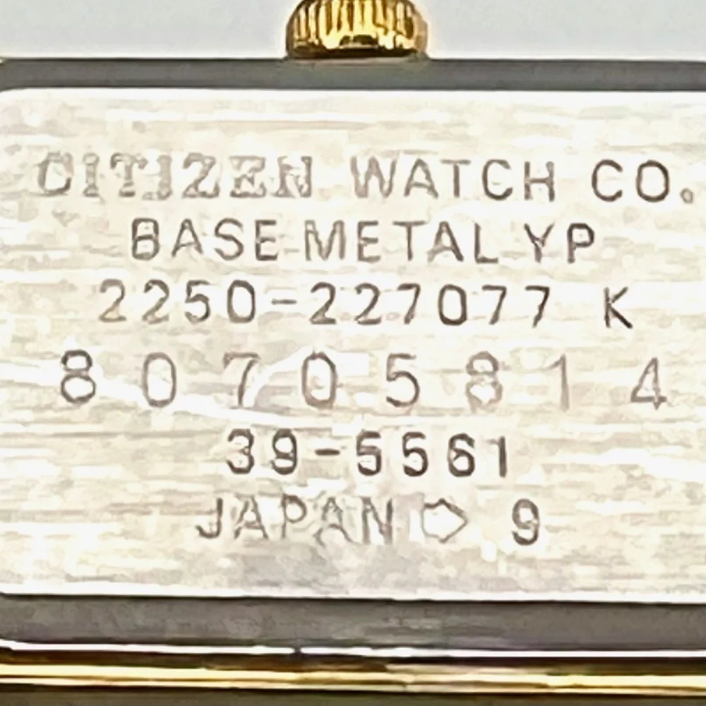 Citizen cq gold