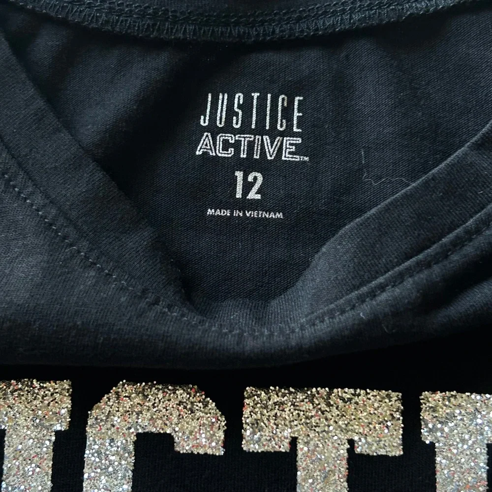 Justice girls top