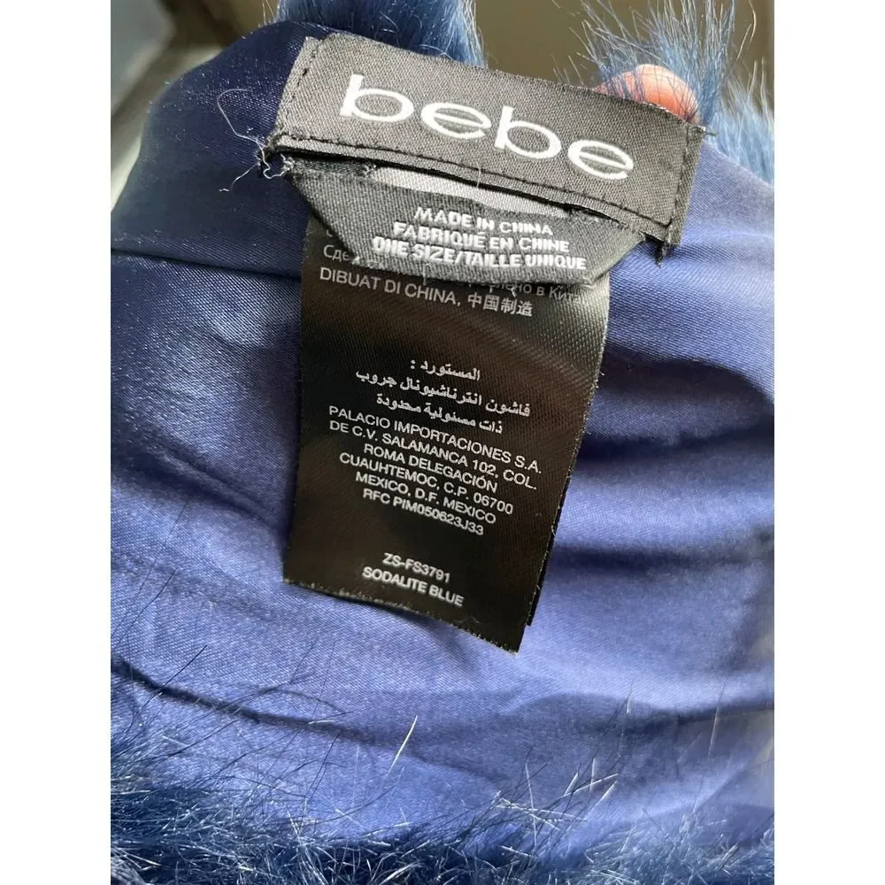 bebe luxurious faux