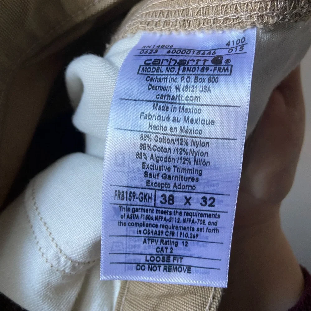 Carhartt light tan multiple