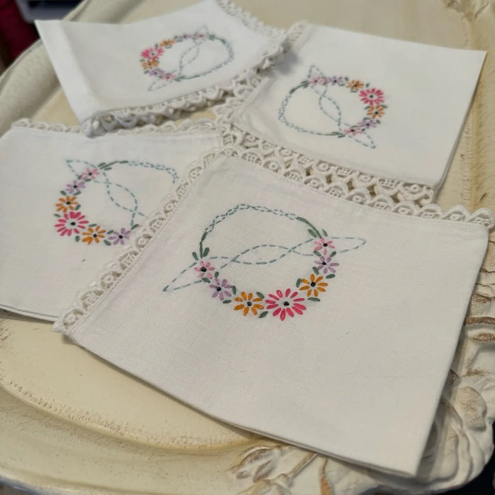 Handmade vintage hand