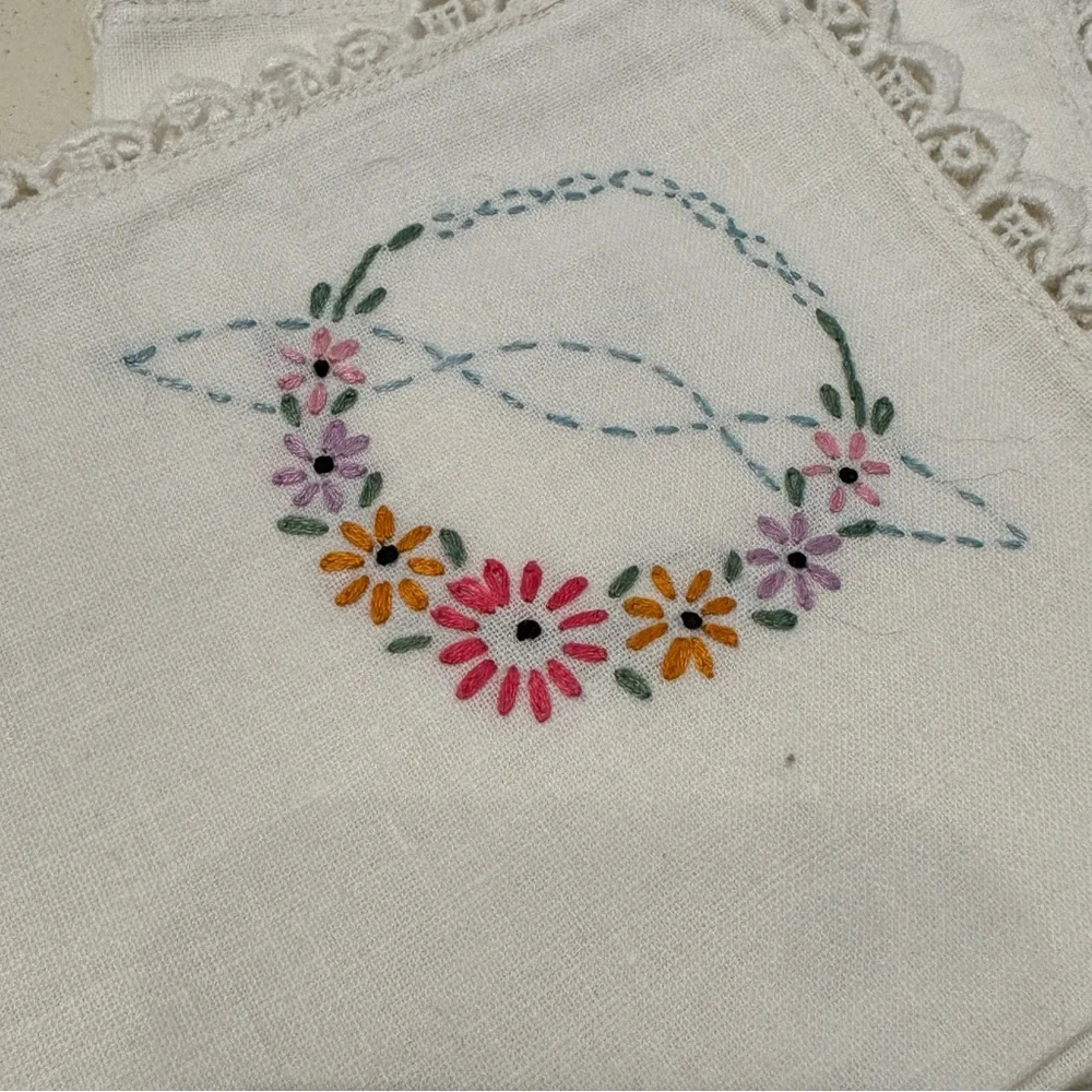 Handmade vintage hand