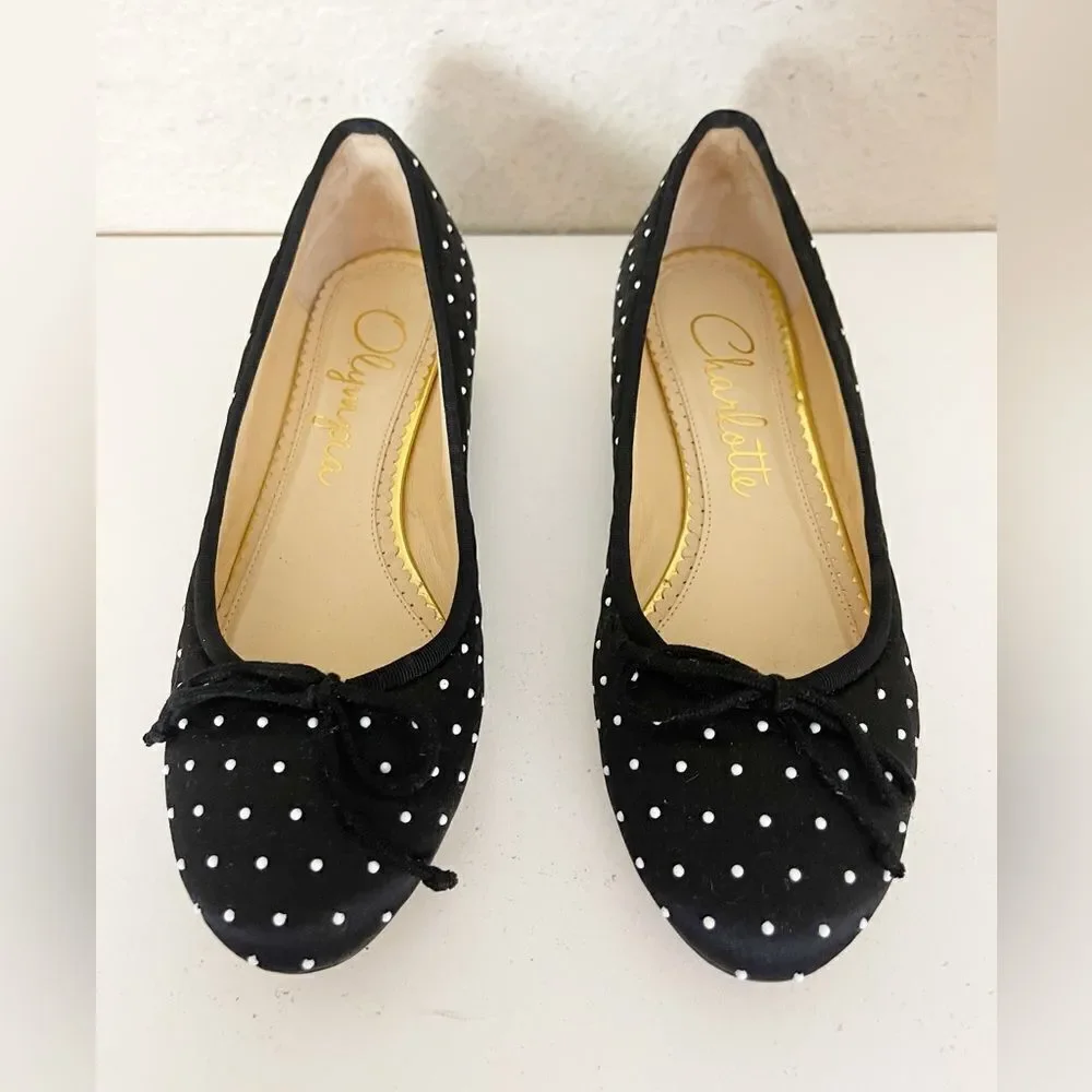 Charlotte Olympia sole flats wear