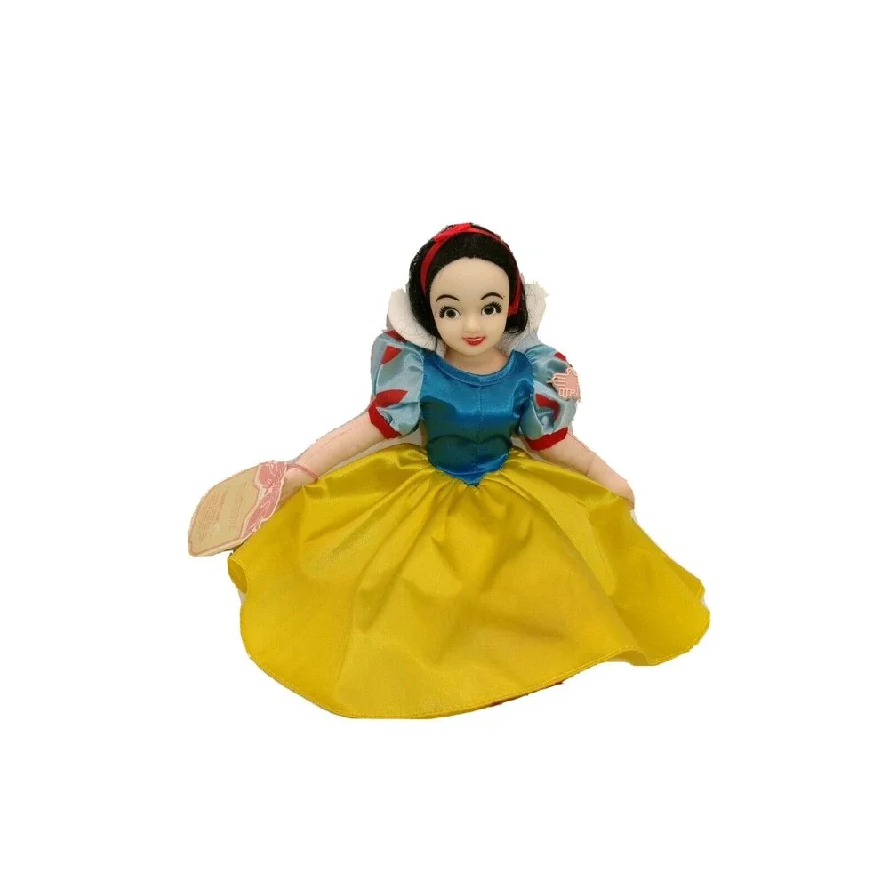 Vintage Applause Piroette Snow White Doll 1980's Vinyl Head Cloth Body 13 in