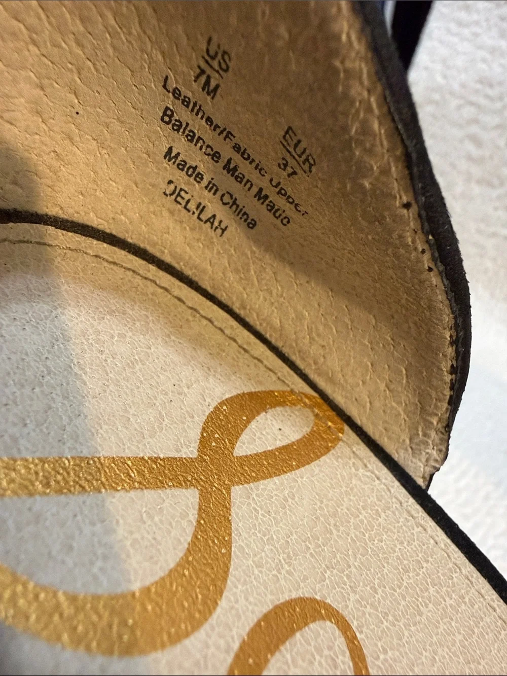 Sam Edelman sophisticated—perfect medium fabric
