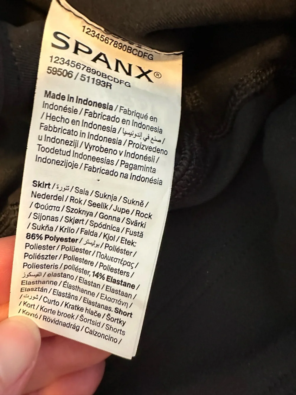 SPANX boostup pleated