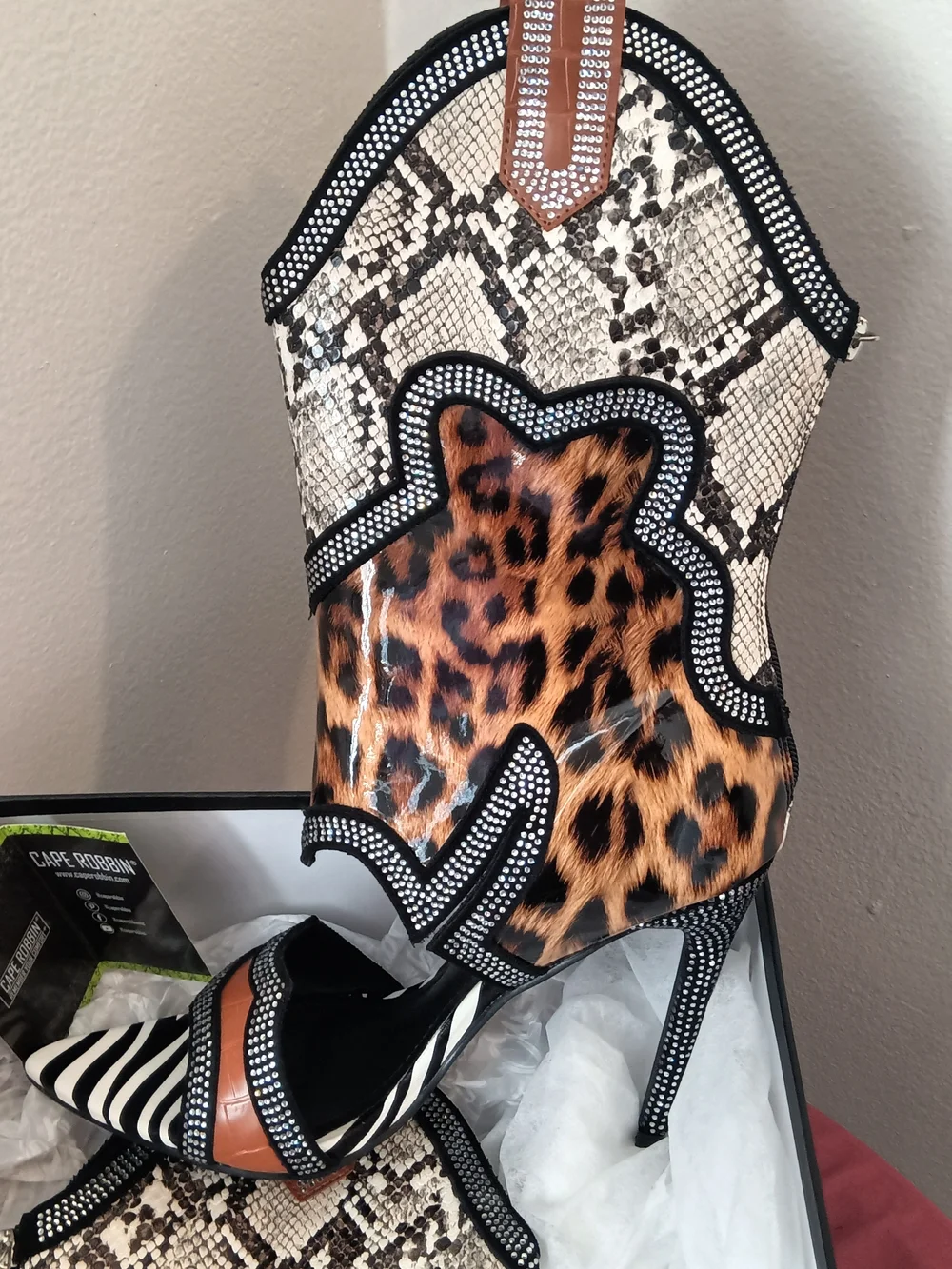 Cape Robbin stiletto open heel