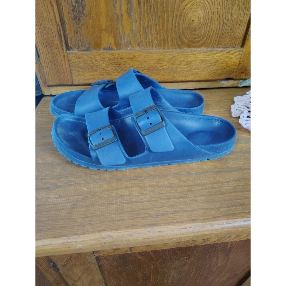Birkenstock Arizona Essentials EVA Men's Sz 41 Mens 10 Women's 8 Navy