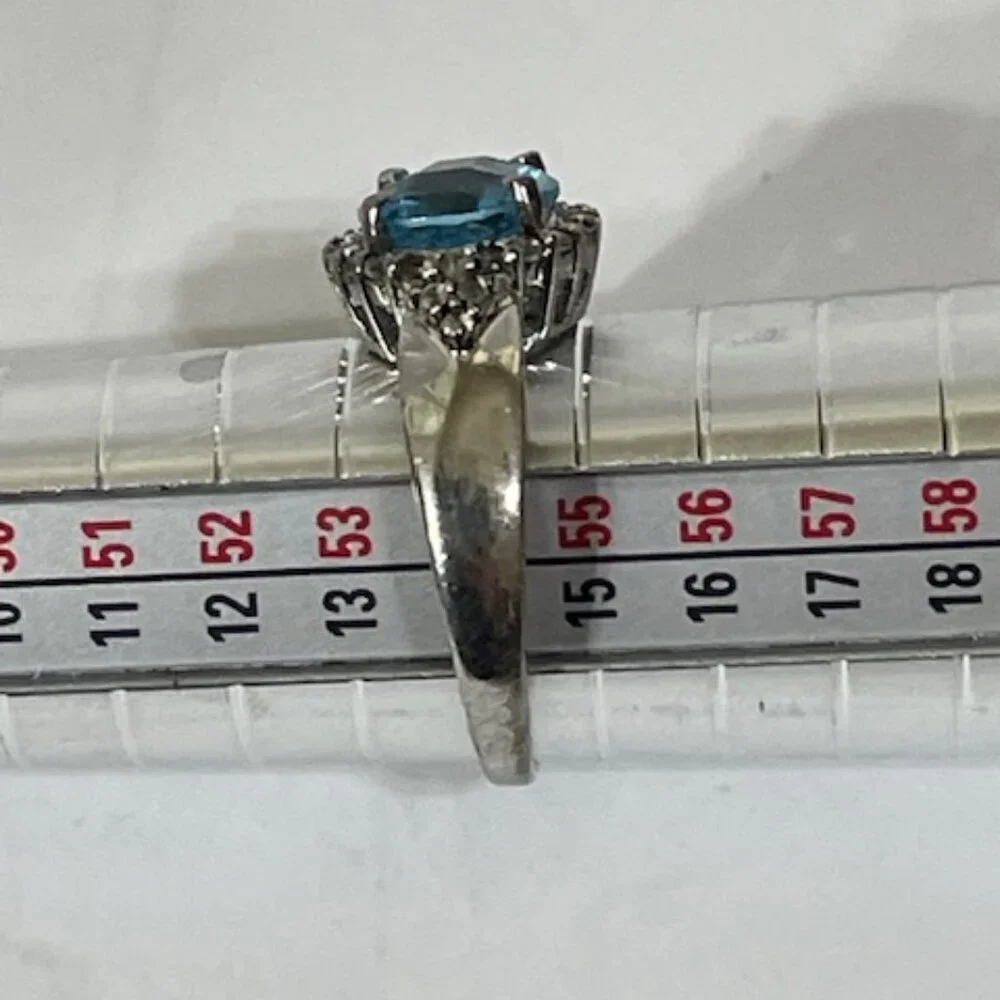 N/A topaz sterling ring