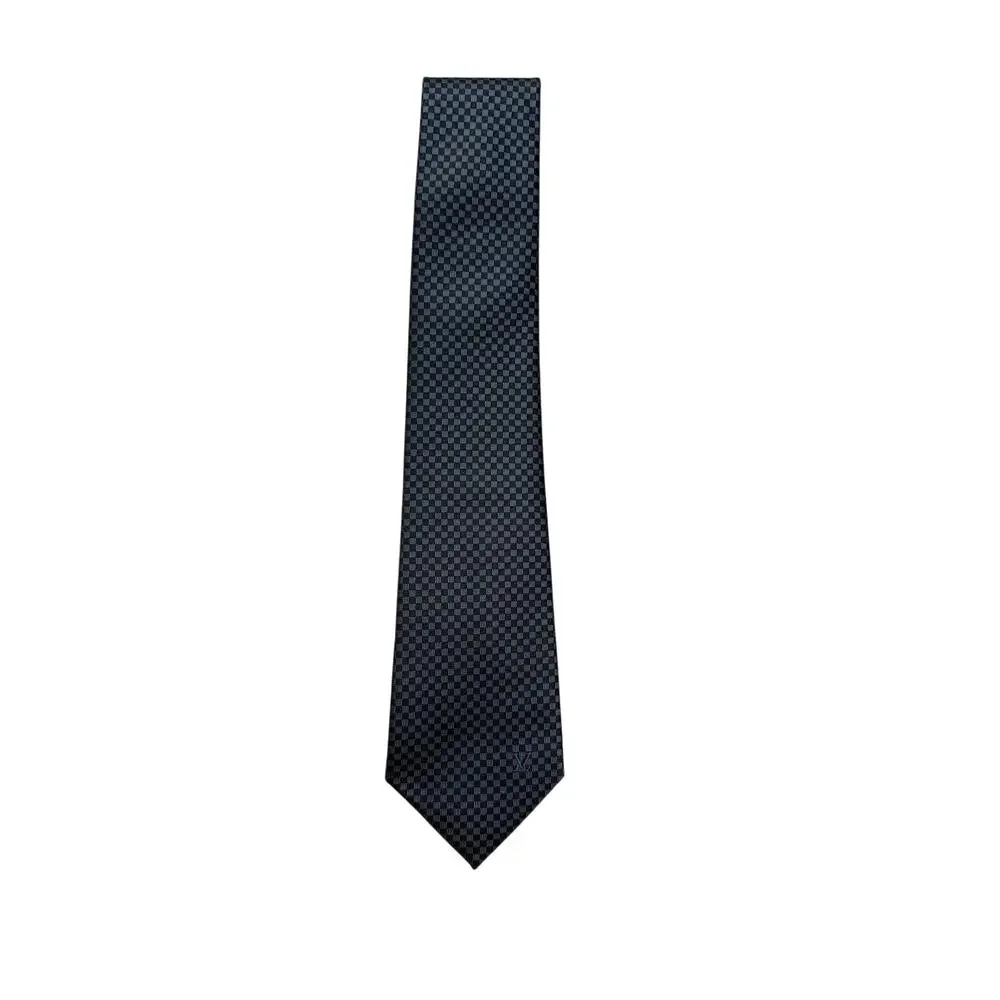 Louis Vuitton material grey initial