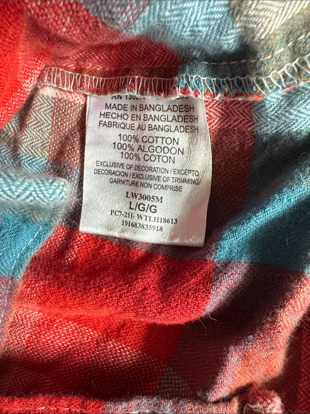 Wrangler Retro comfortable plaid