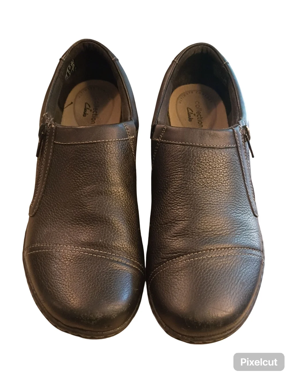 Clarks smooth pebbled