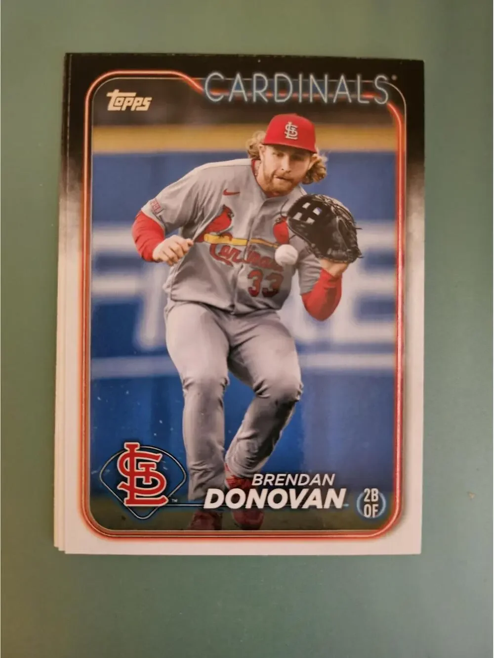 2024 Topps #7 Brendan Donovan Cardinals Baseball Card
