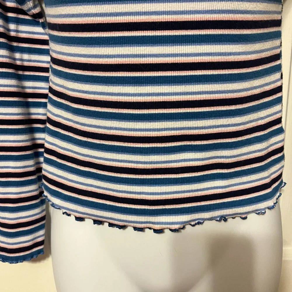 Justice neckline zipper