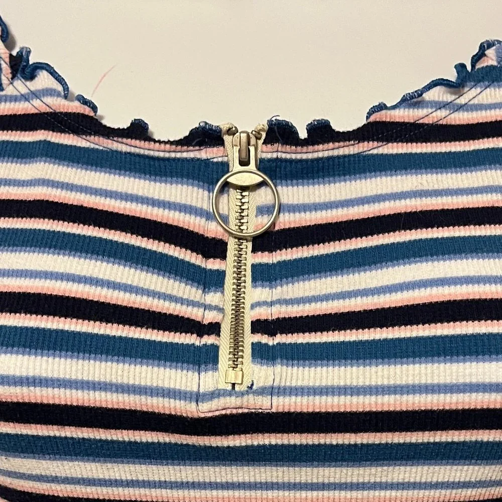Justice top neckline