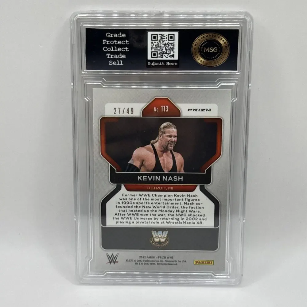 WWE graded card