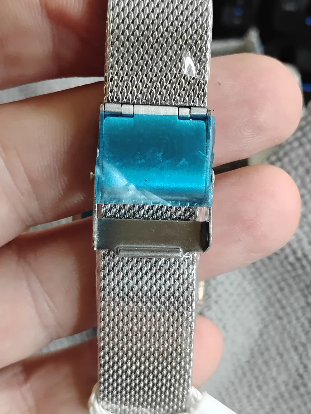 Vince Camuto watch silver running