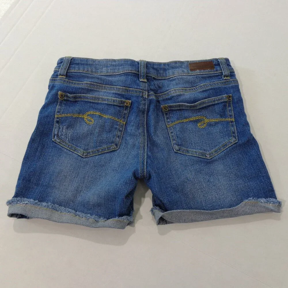 Justice front denim details