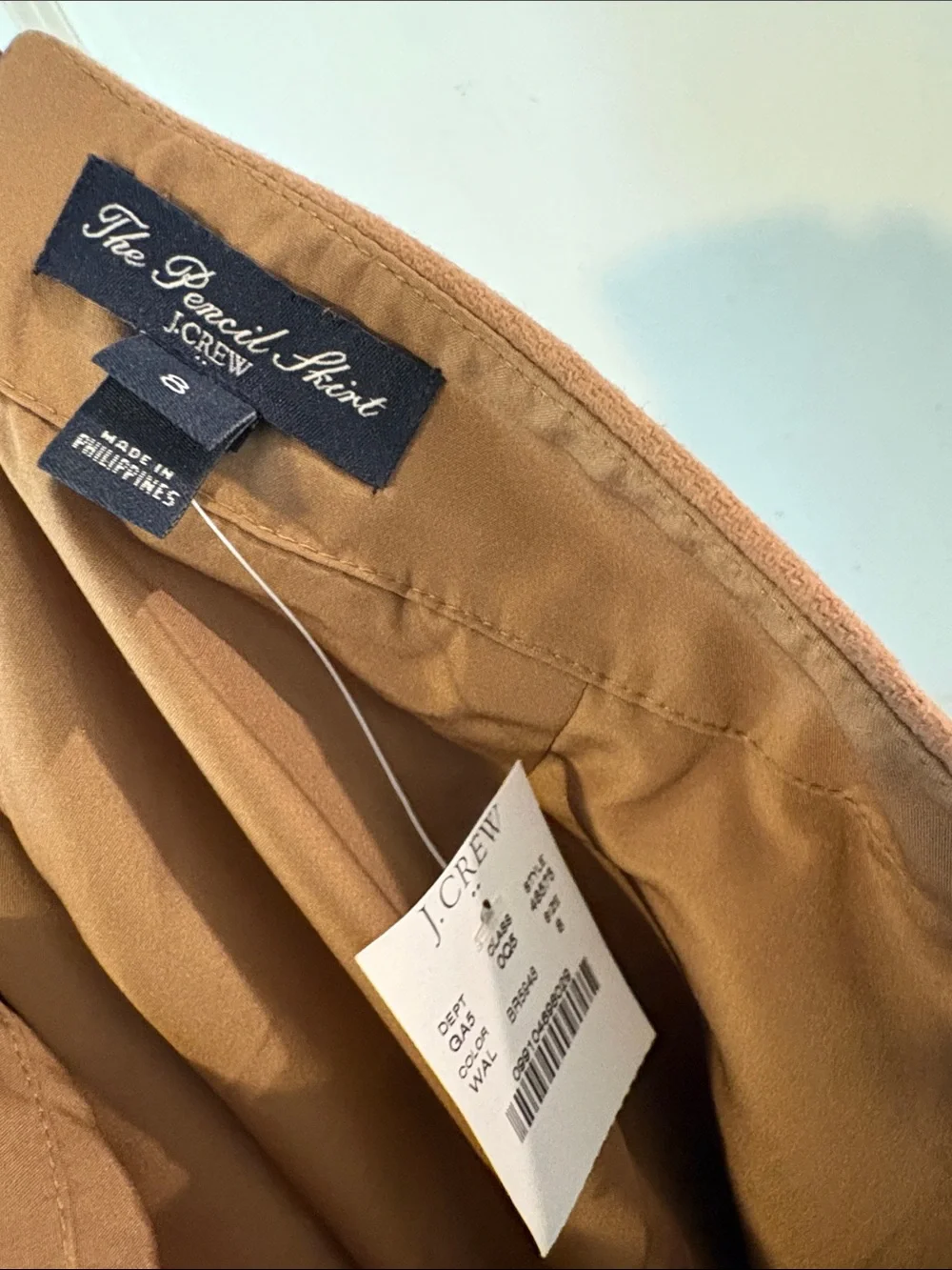 J. Crew tailored pencil