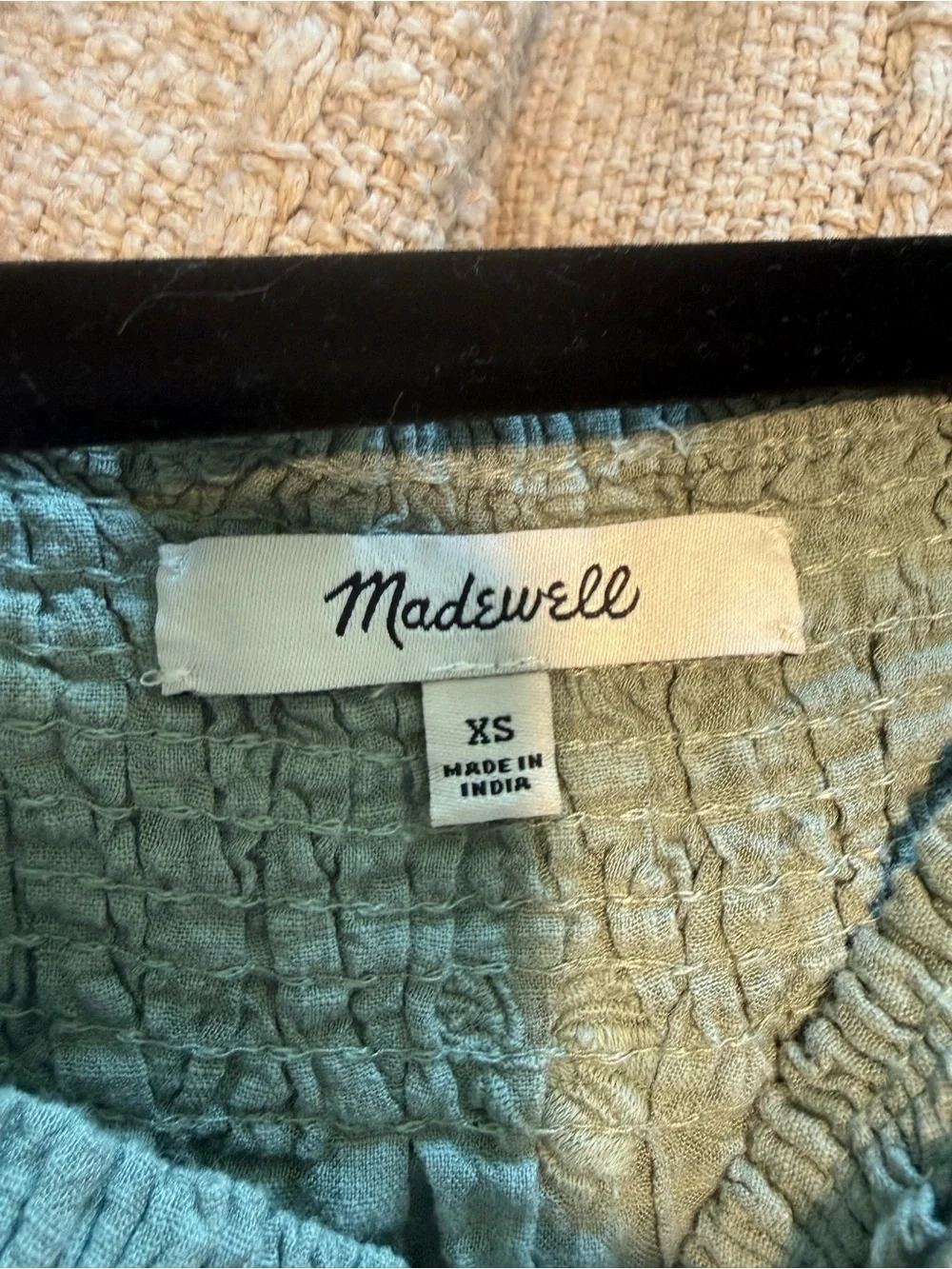 Madewell fit wear