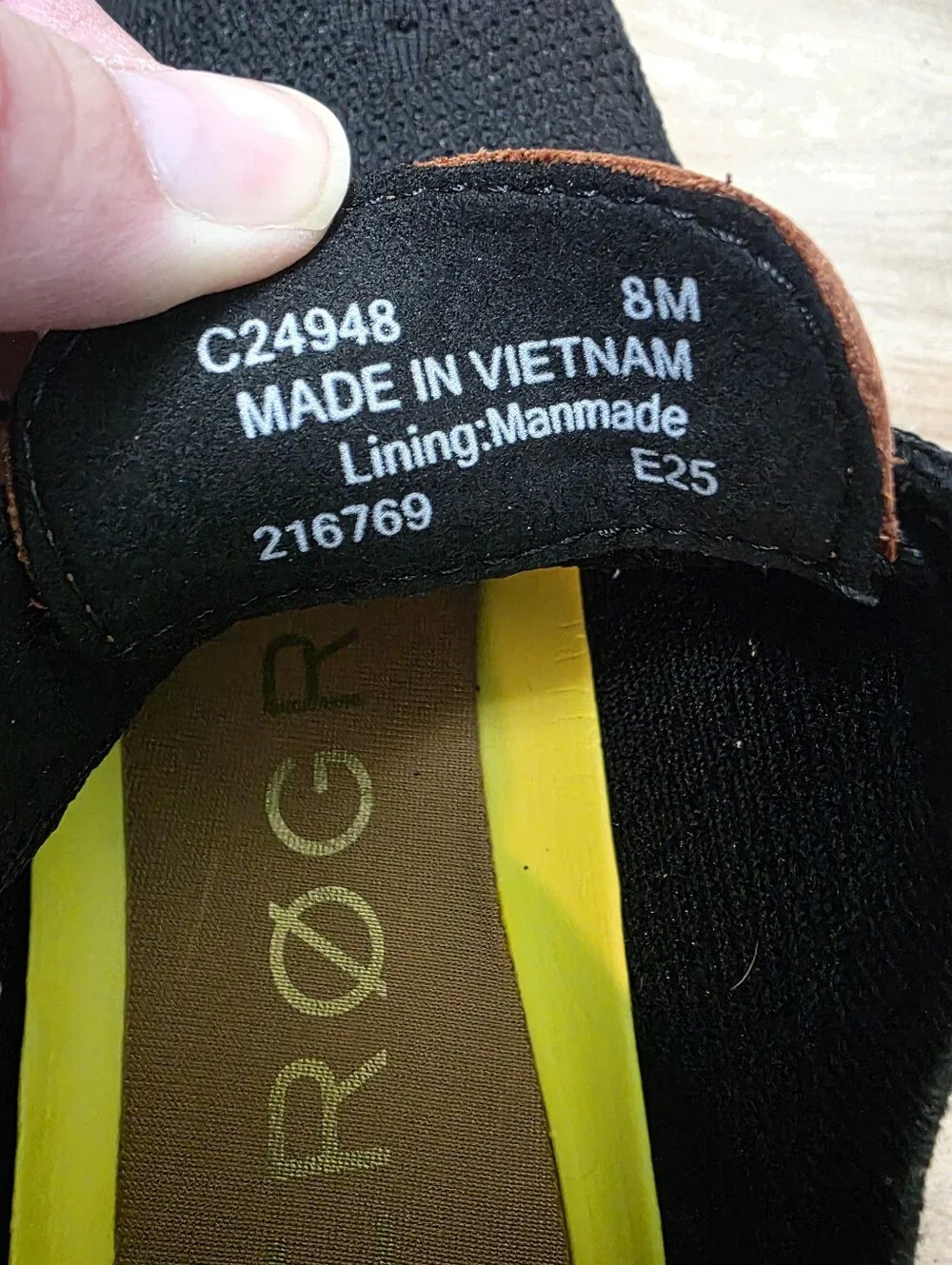 Cole Haan twice size scuffs