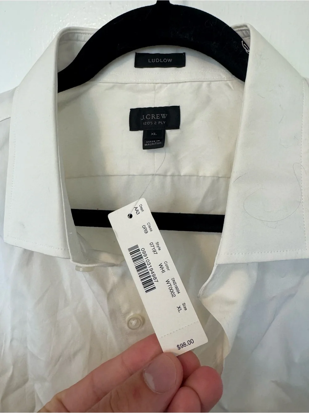 J. Crew classic white