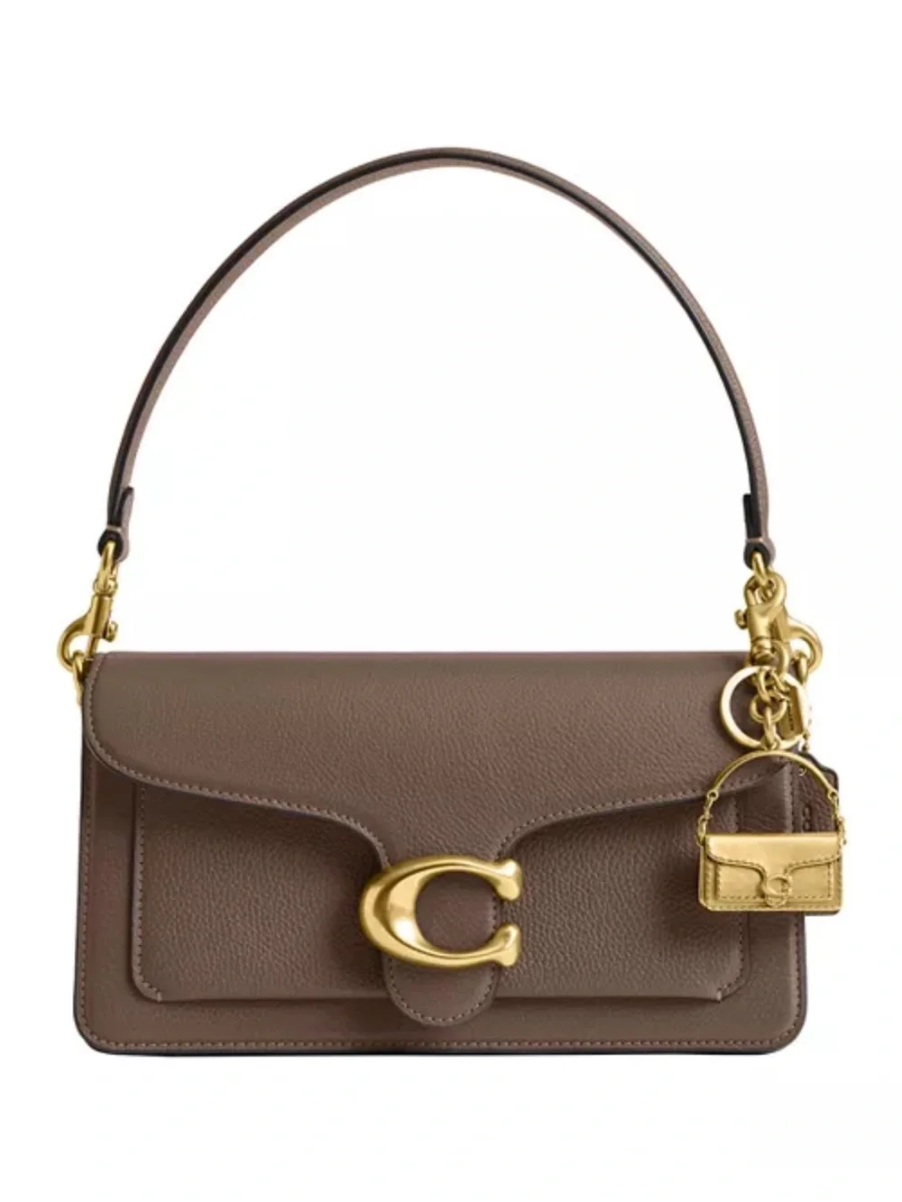 Coach gold tone