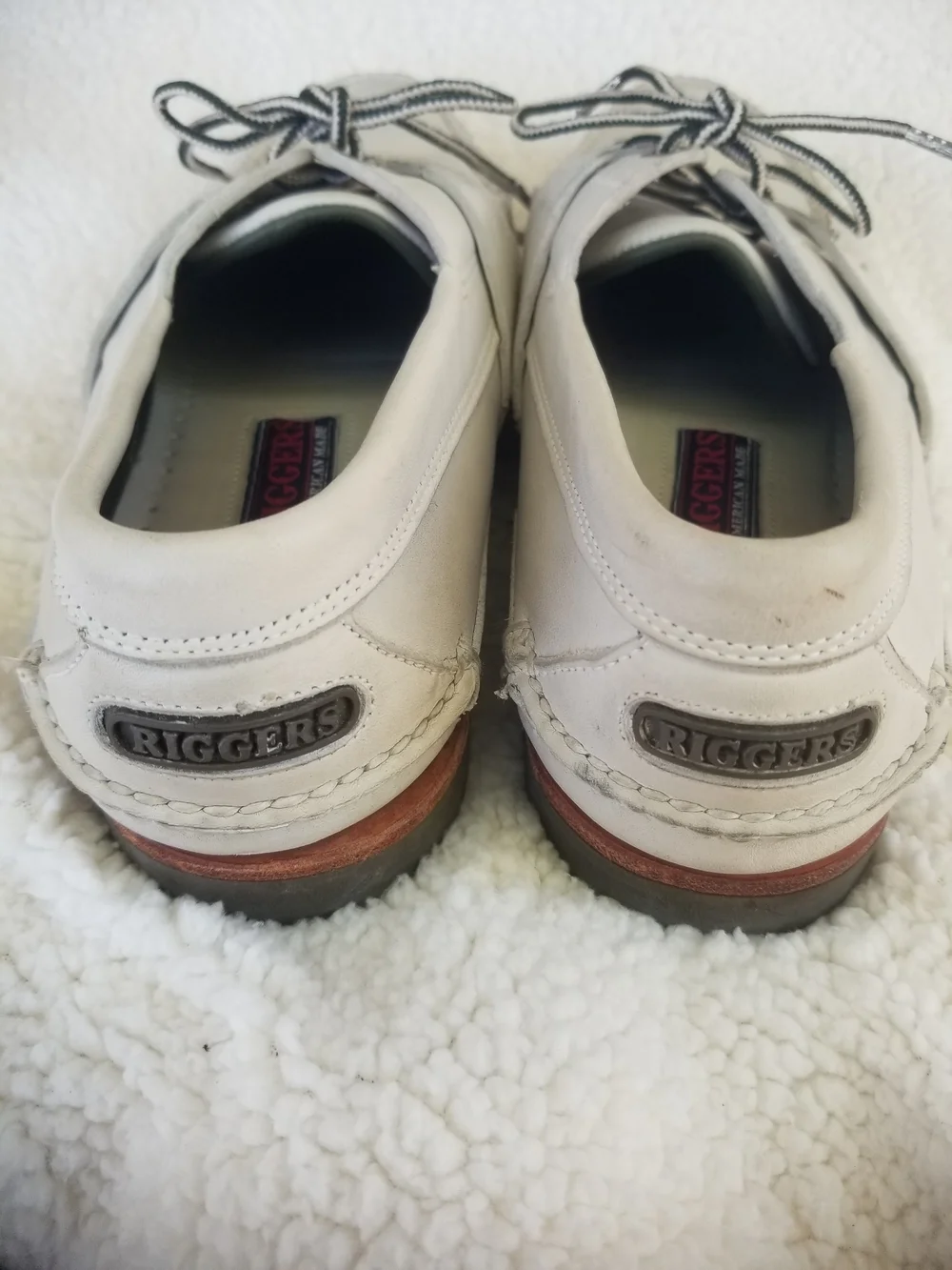 Riggers white pairs made