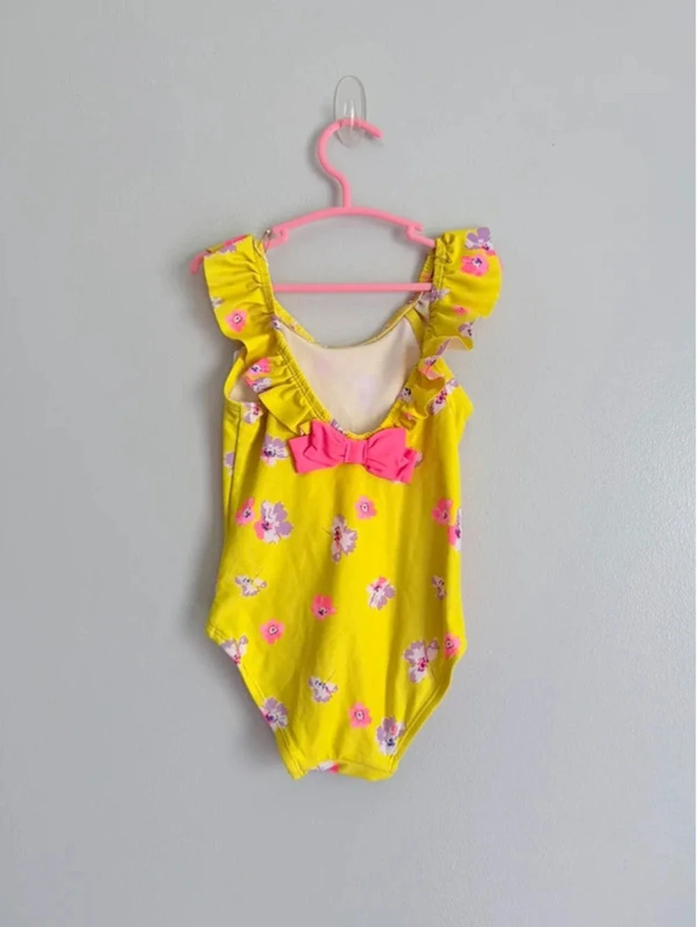 Old Navy yellow floral