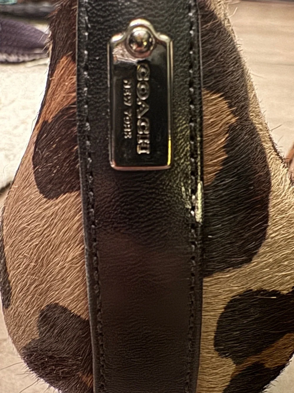 Coach leather wash