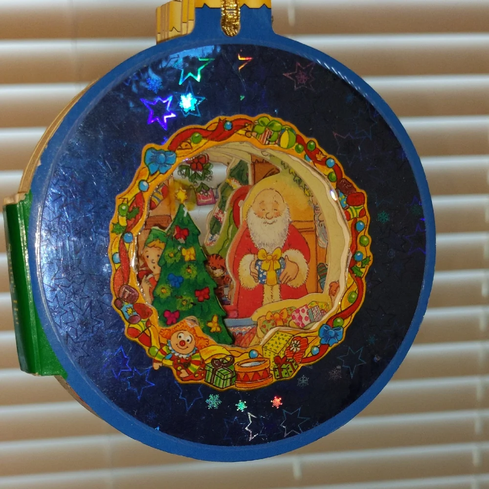 A Little Christmas Window Book Santa's Hat by Jane Walker