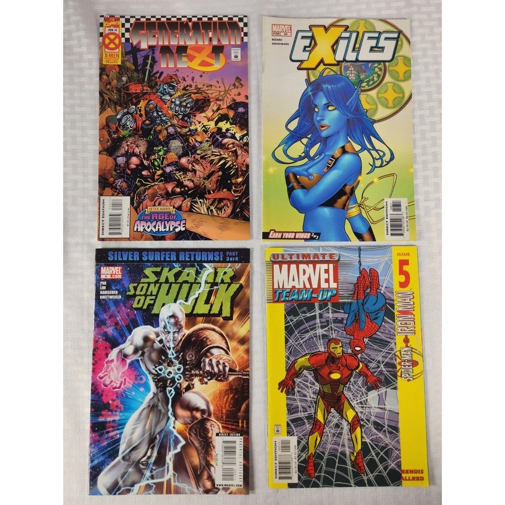 Skaar‎ Son of Hulk #9 2009, Exiles August 04', Generation Next Vol 1 95' + More