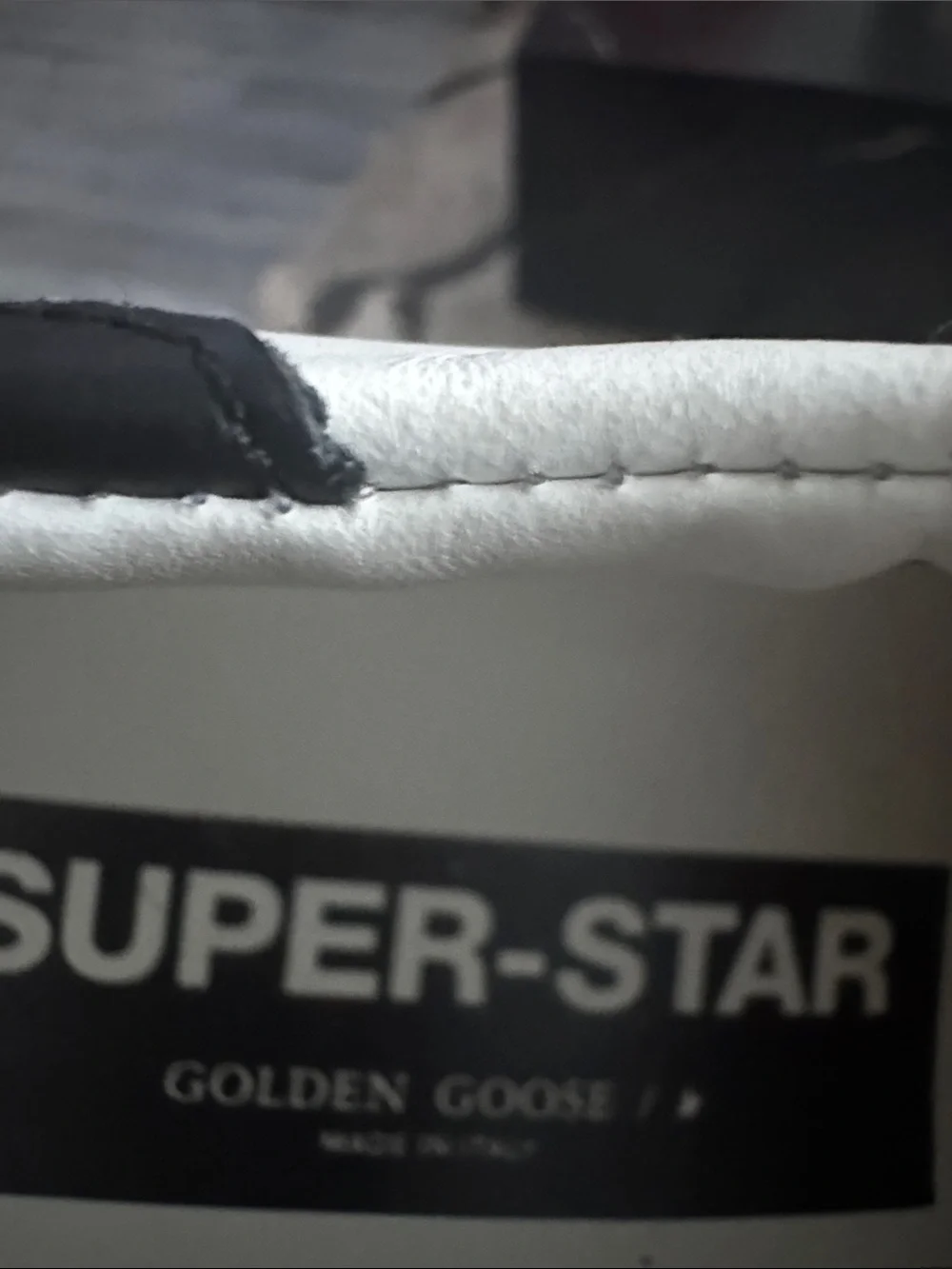 Golden Goose white leather