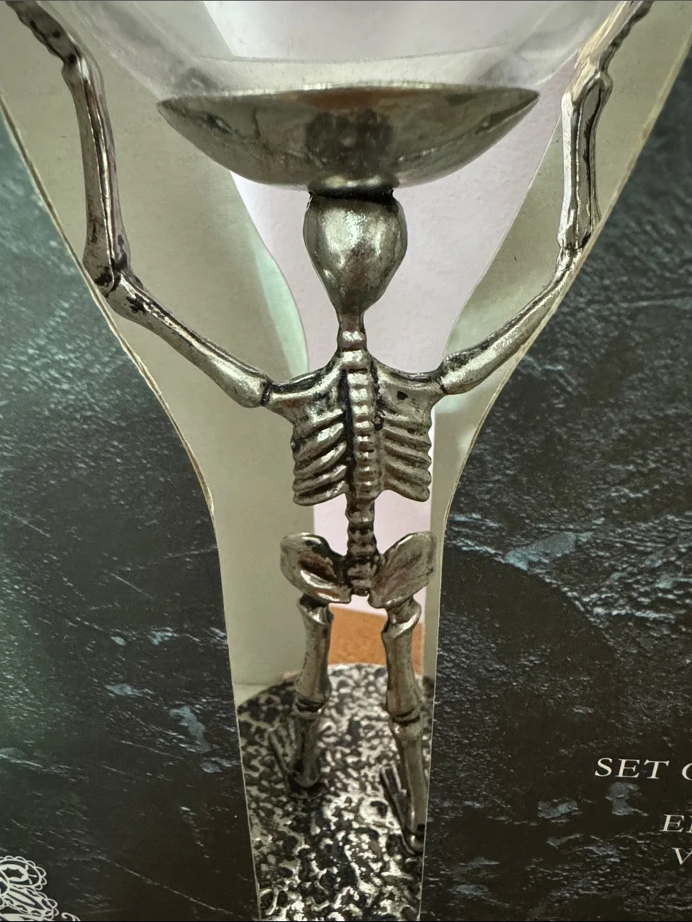 Well home dressed silver skeleton